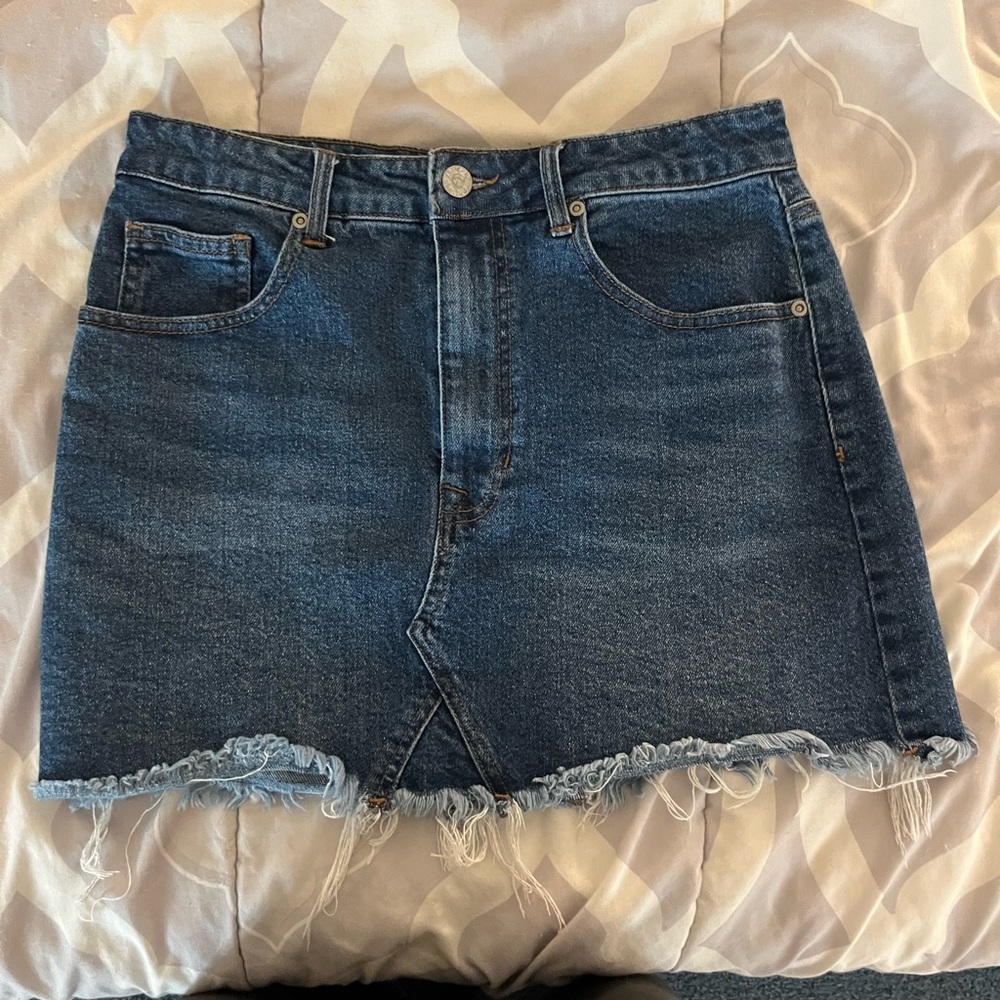 Harper Blue Mini Skirt Casual Night Out